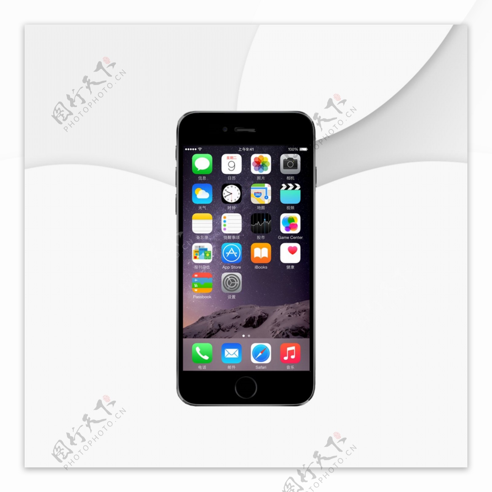 苹果iPhone6黑色图片