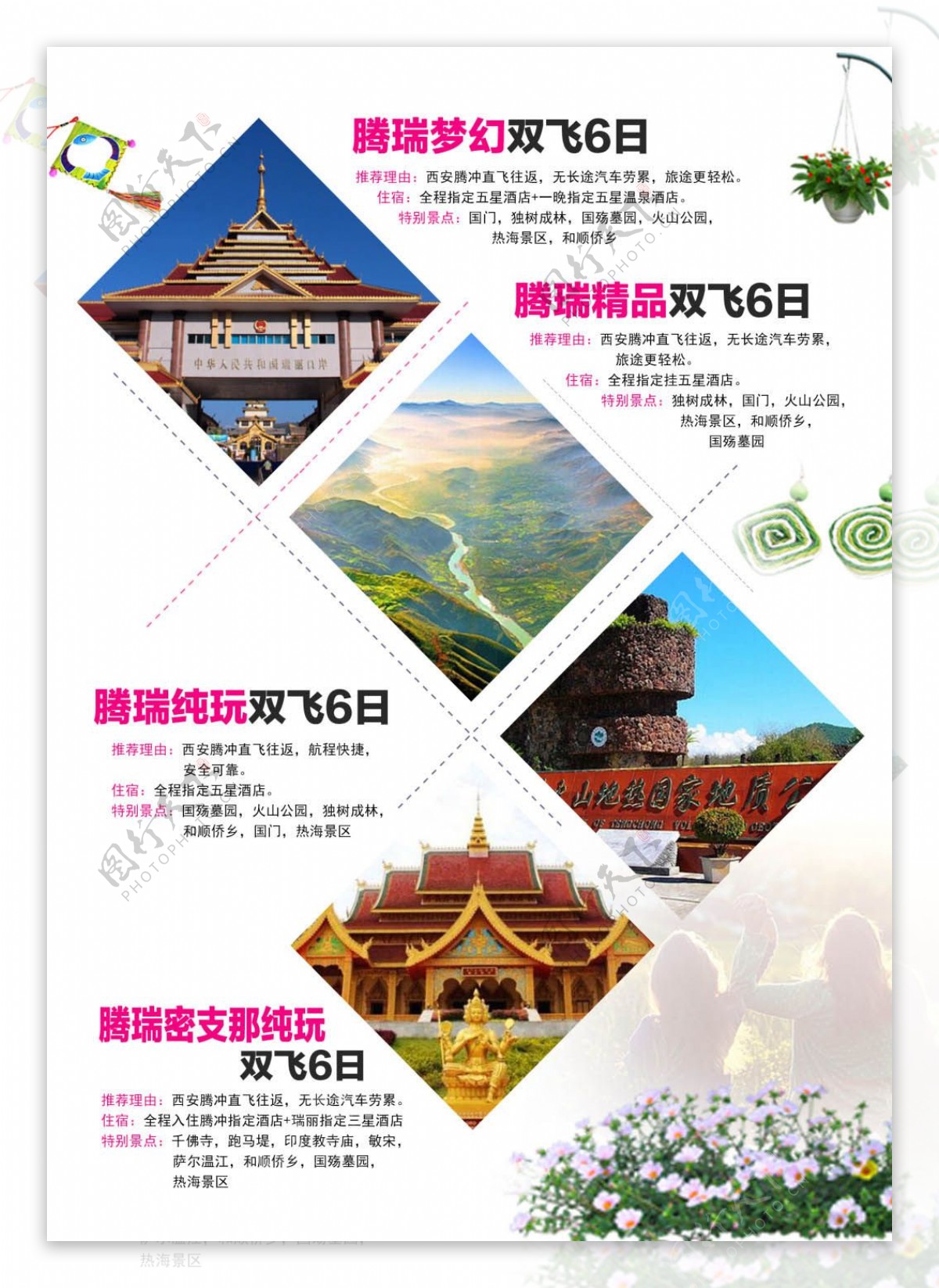 云南旅游海报免费下载