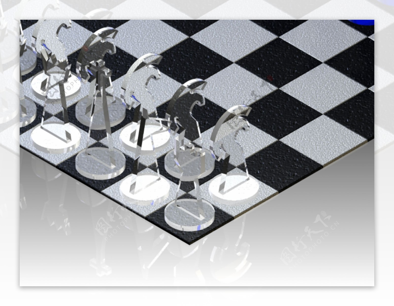 国际象棋美丽的西洋棋