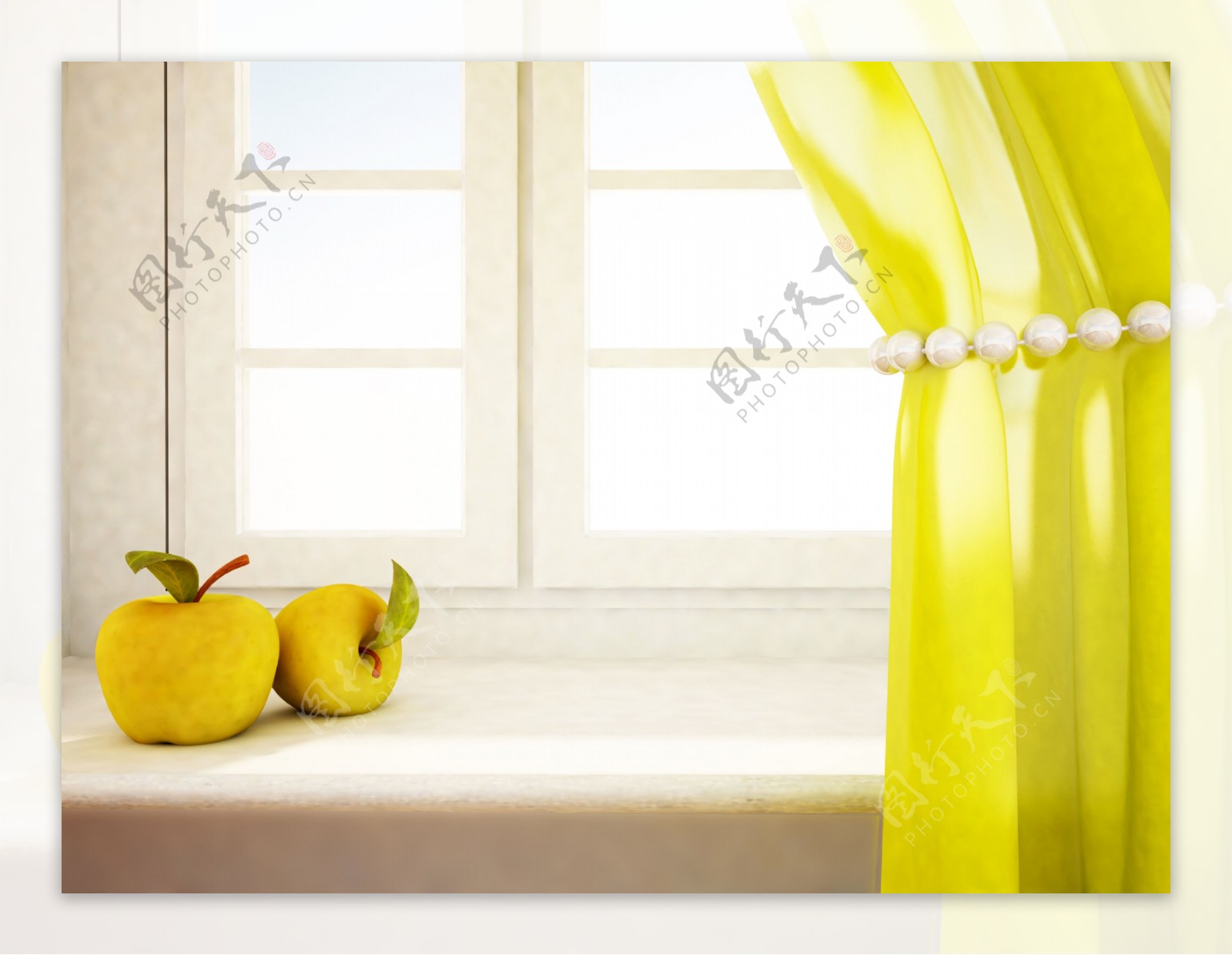 黄色主题室内设计图片