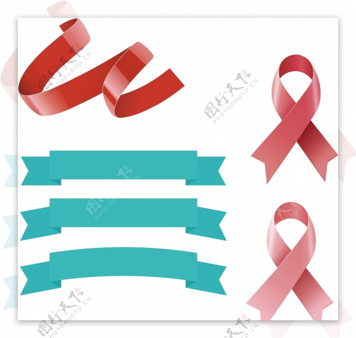 艾滋病标志红丝带