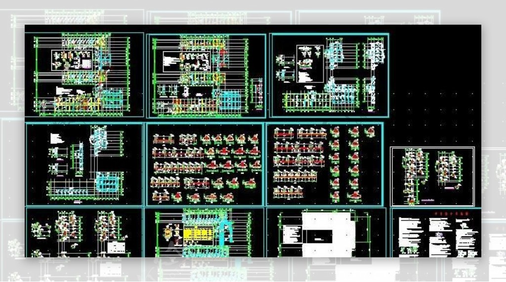 某小学综合楼框架结构施工图