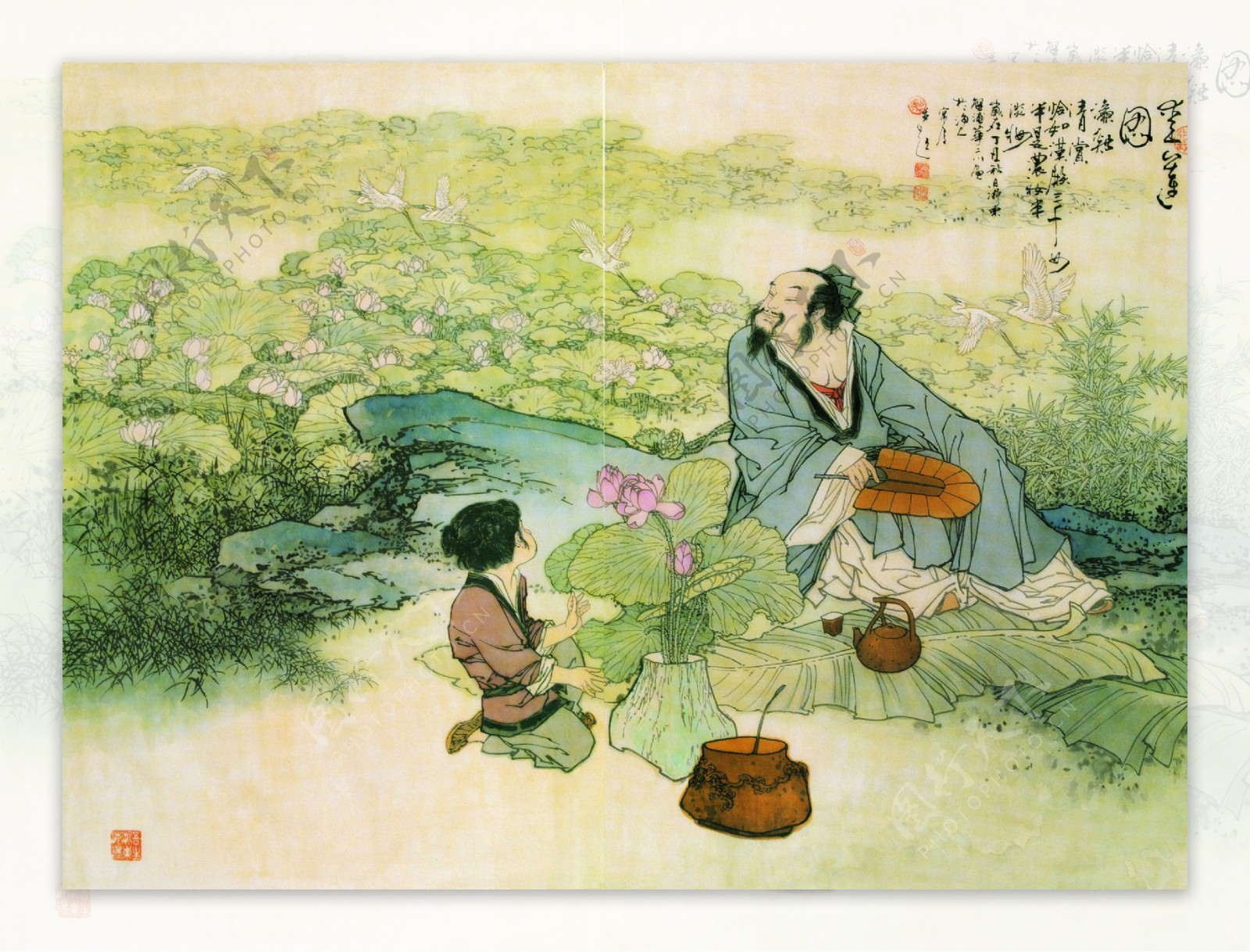 人物名画中国古典藏画0017