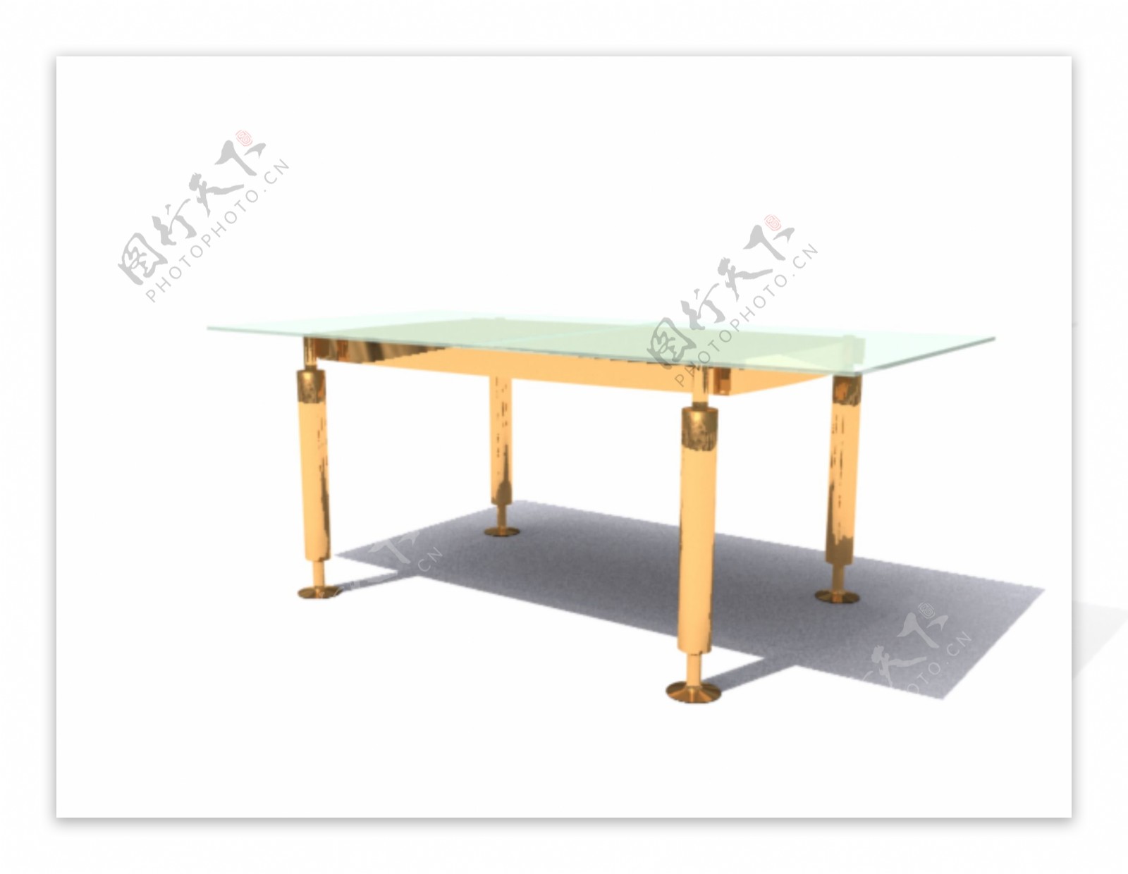 公装家具之桌子0023D模型