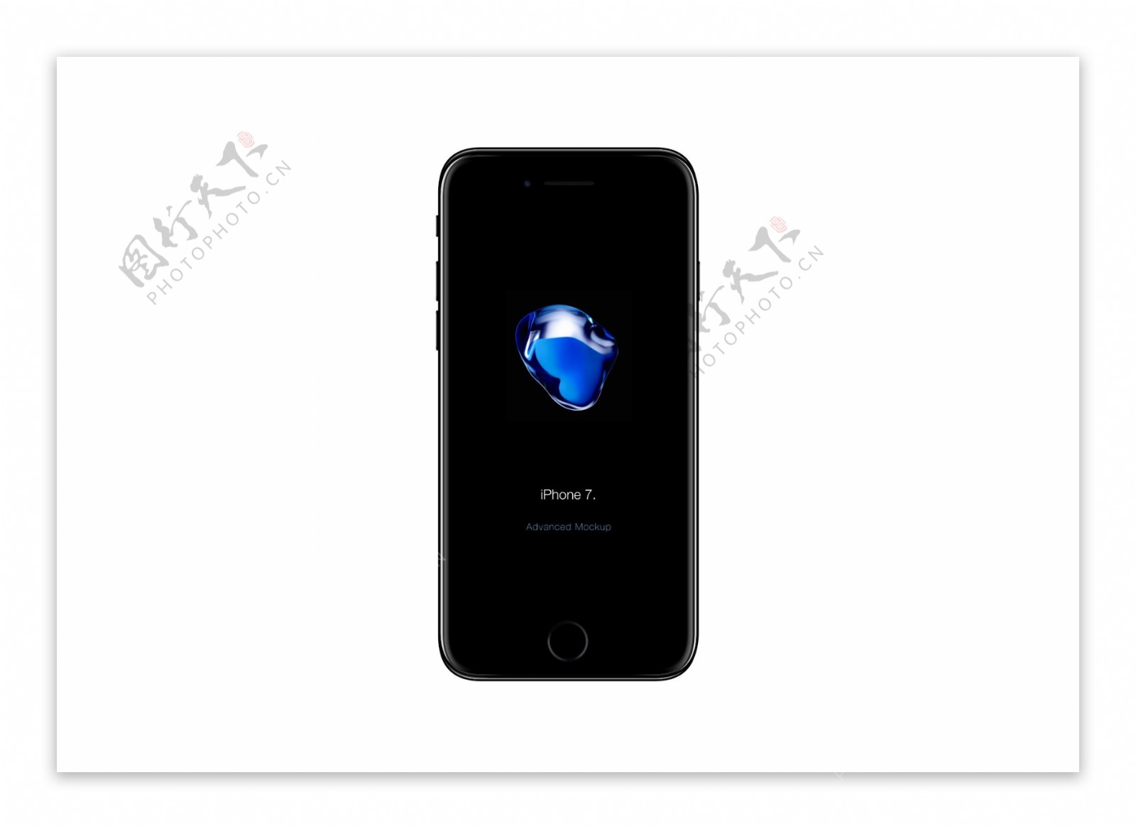 iPhone7手机模型黑色