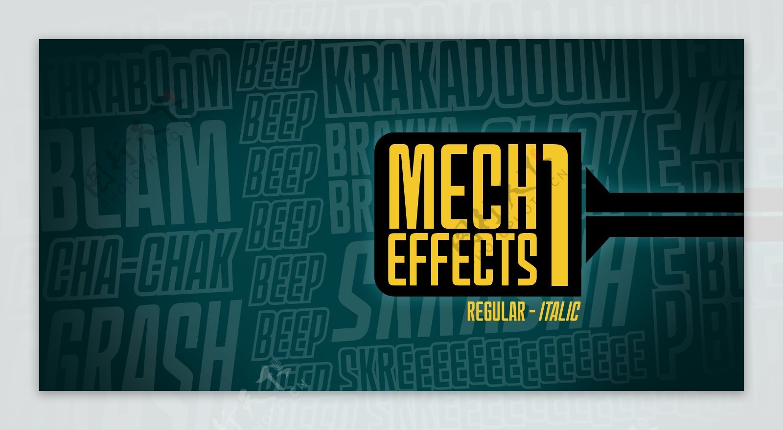 mecheffects1BB字体