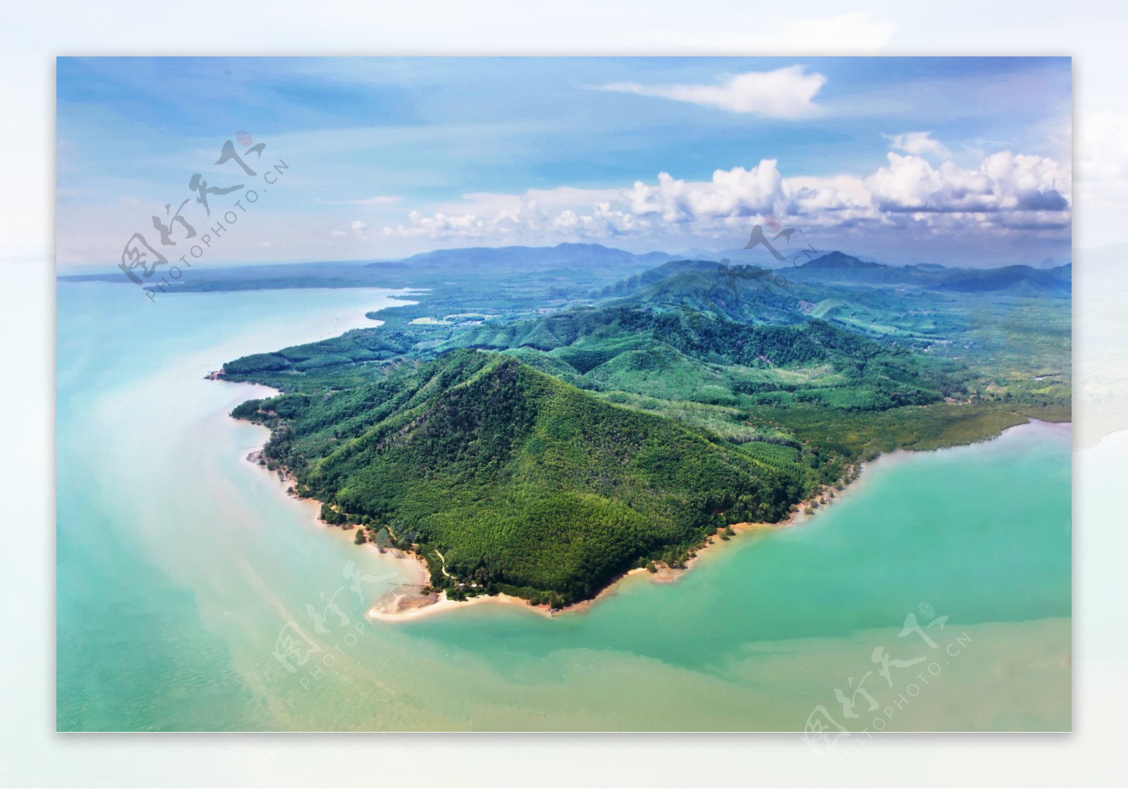 美丽海岸风景