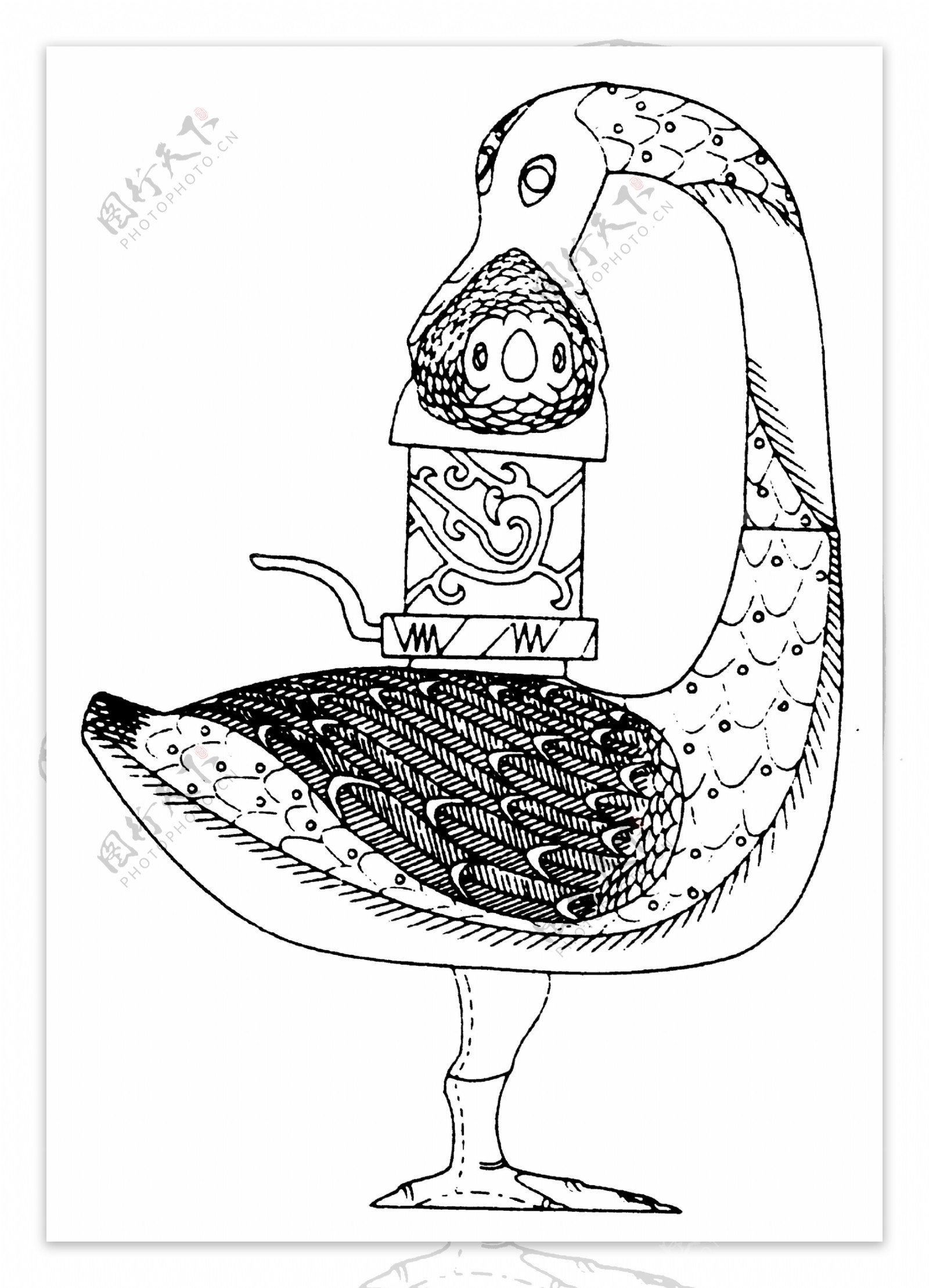 器物图案秦汉时期图案中国传统图案图案152