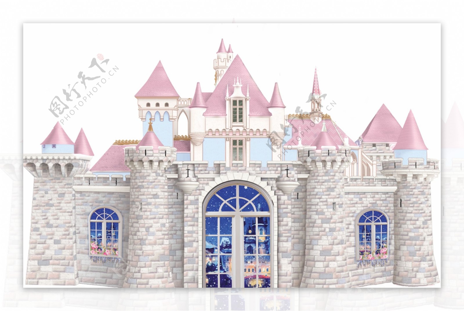 城堡背景图