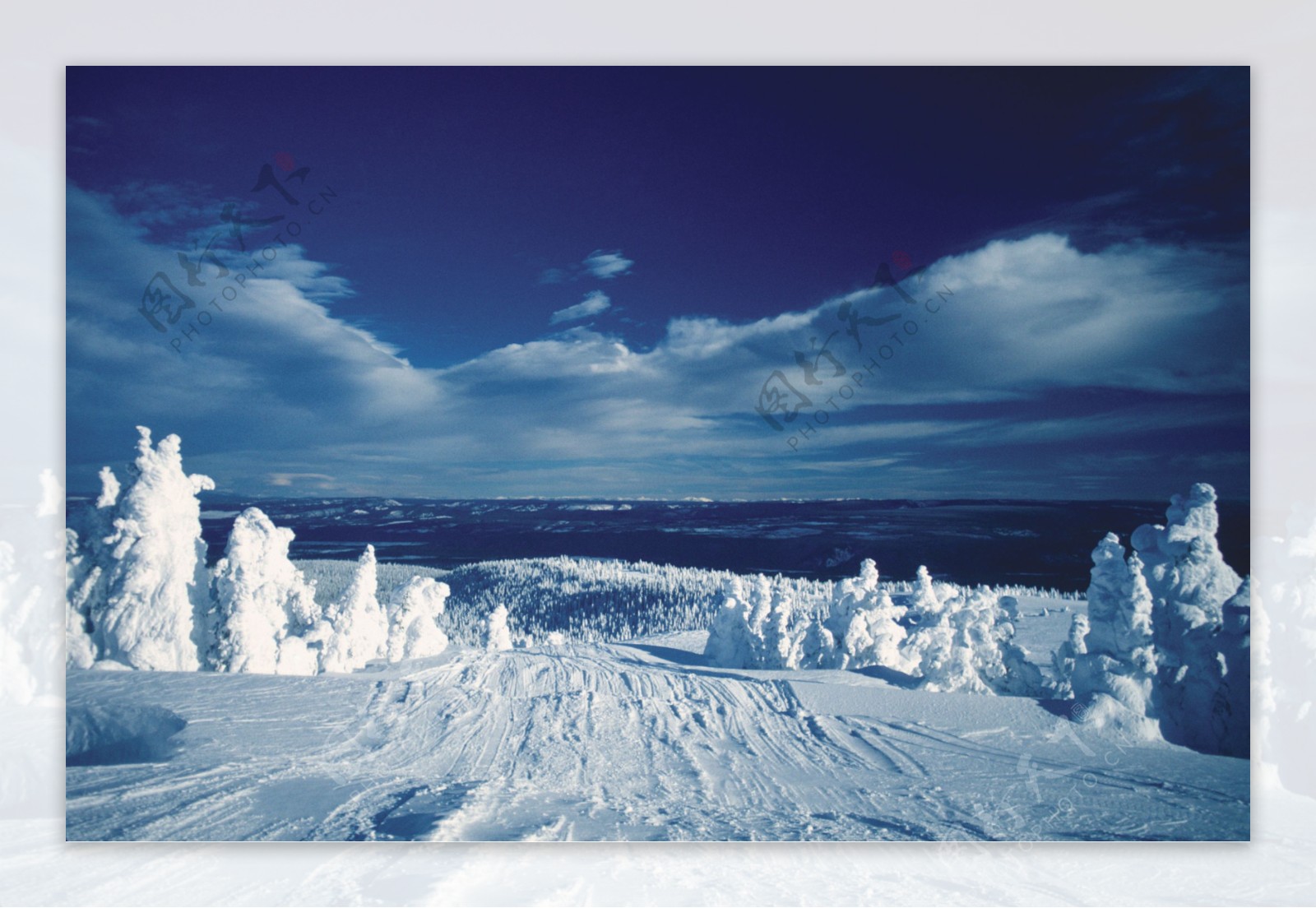 雪景风景图片素材