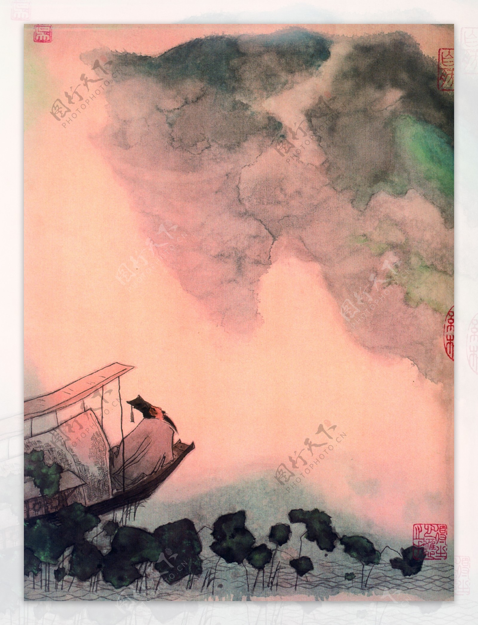 人物名画中国古典藏画0044