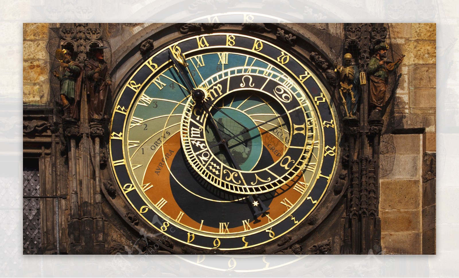复古欧式时钟图片