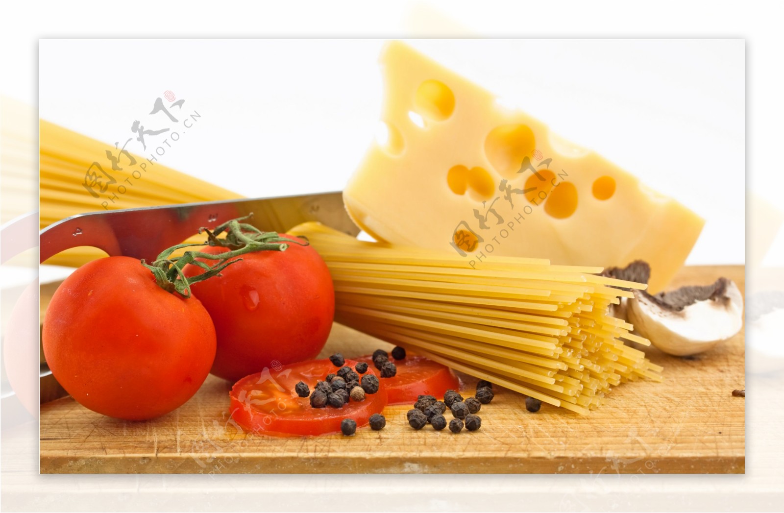 奶酪与西红柿图片