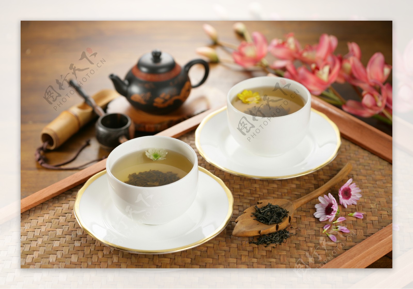 古色古香的茶道茶艺图片