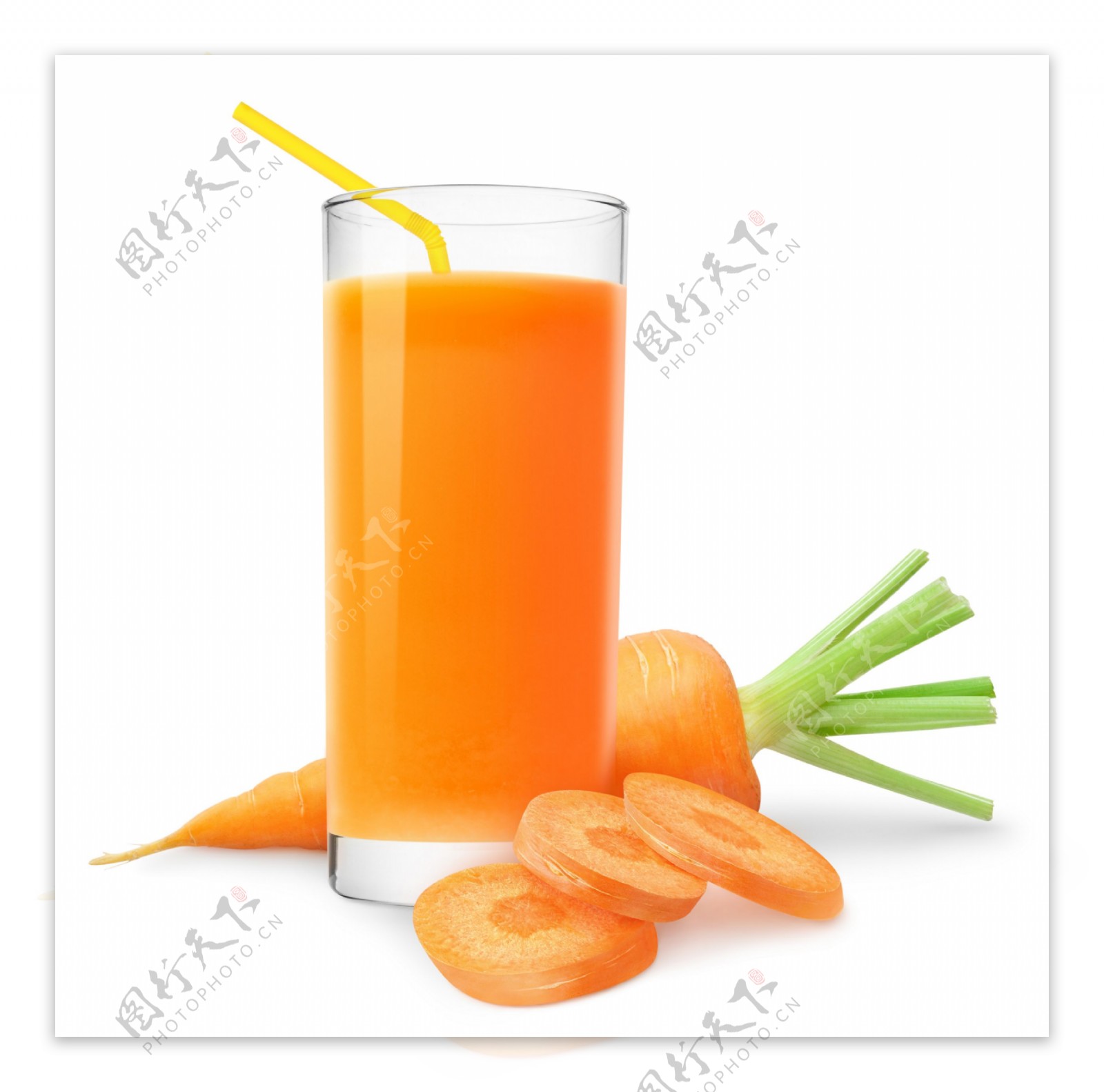 胡萝卜汁饮料图片
