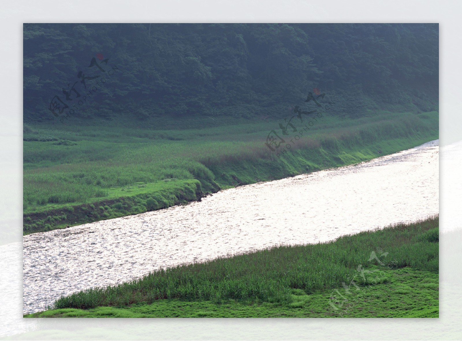 美丽小河风景