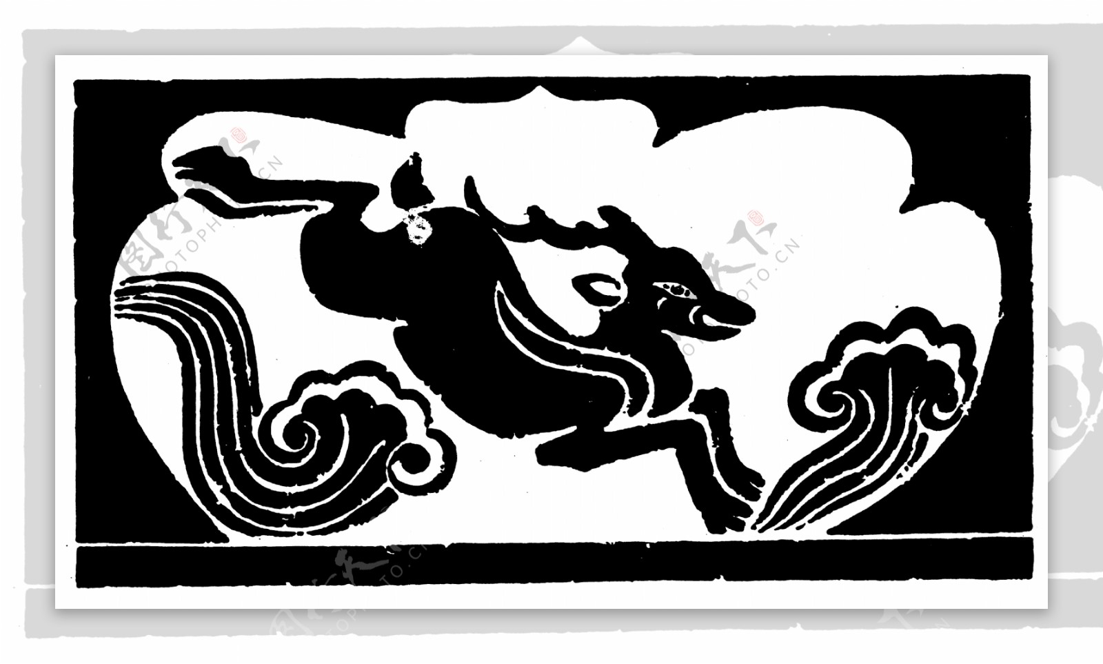动物图案隋唐五代图案中国传统图案068