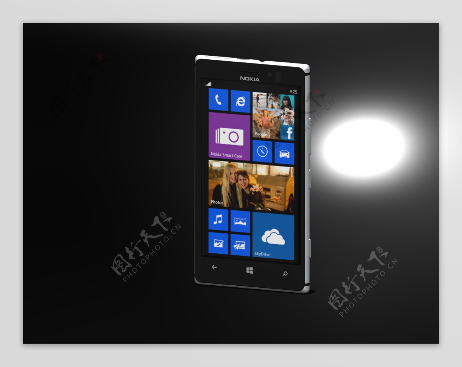 诺基亚Lumia925白回来