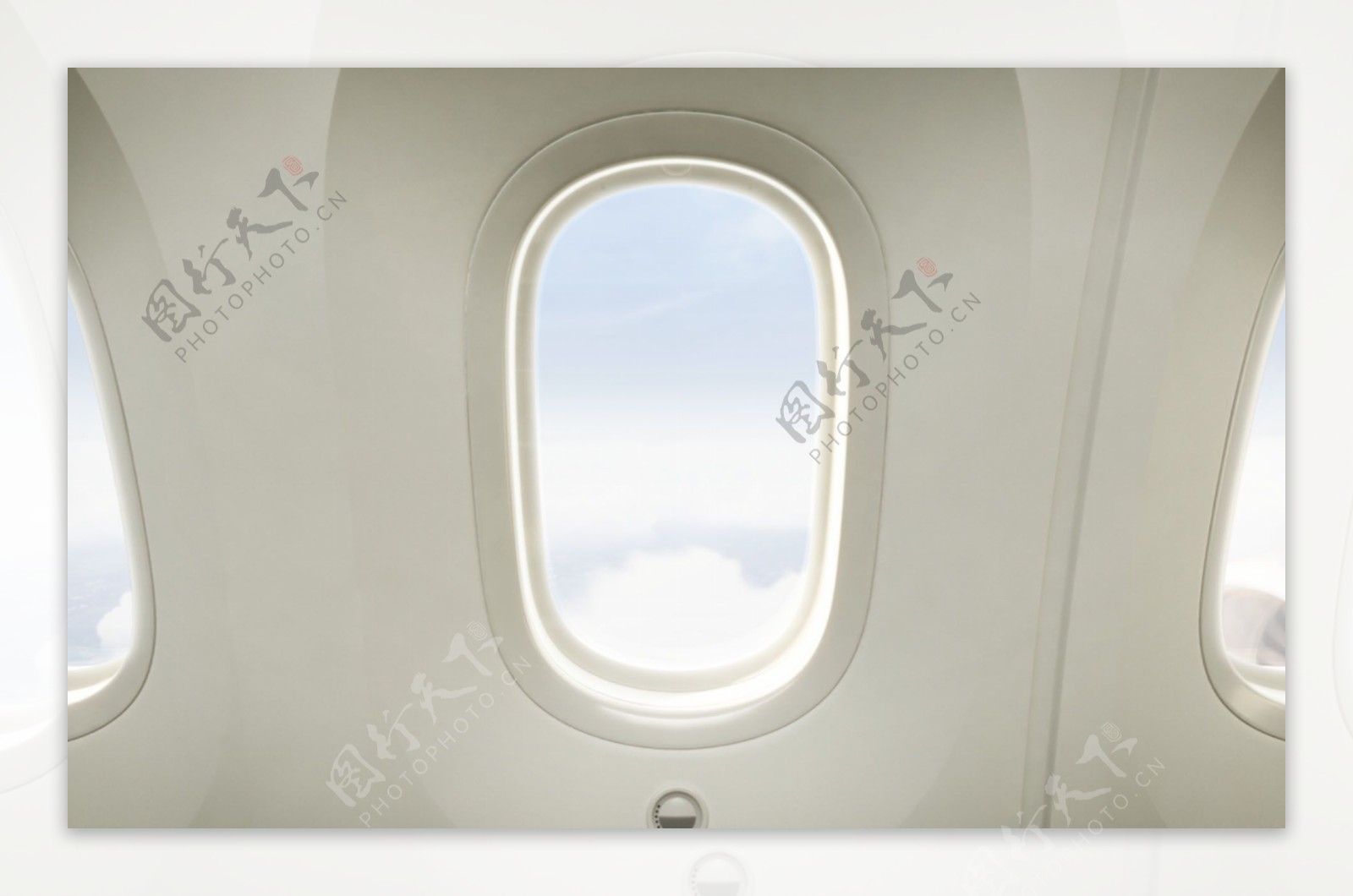 飞机窗口图片