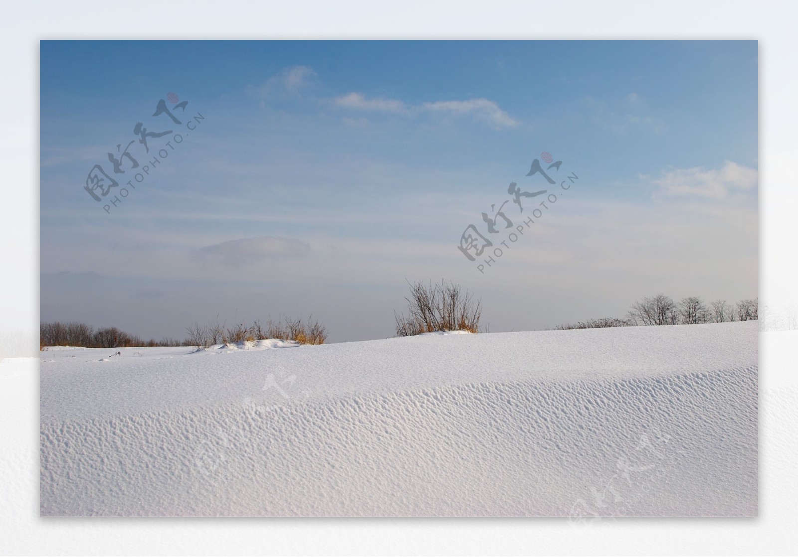 冬天雪景