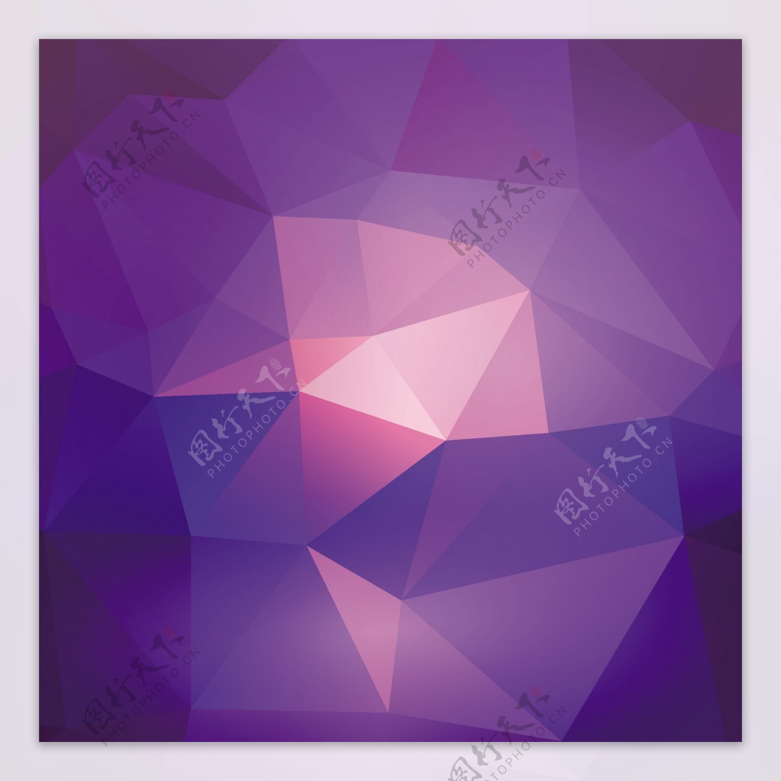 紫色绚丽菱形背景图片