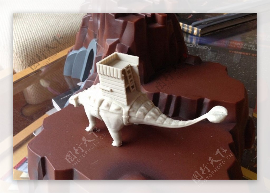 战斗恐龙3D打印模型