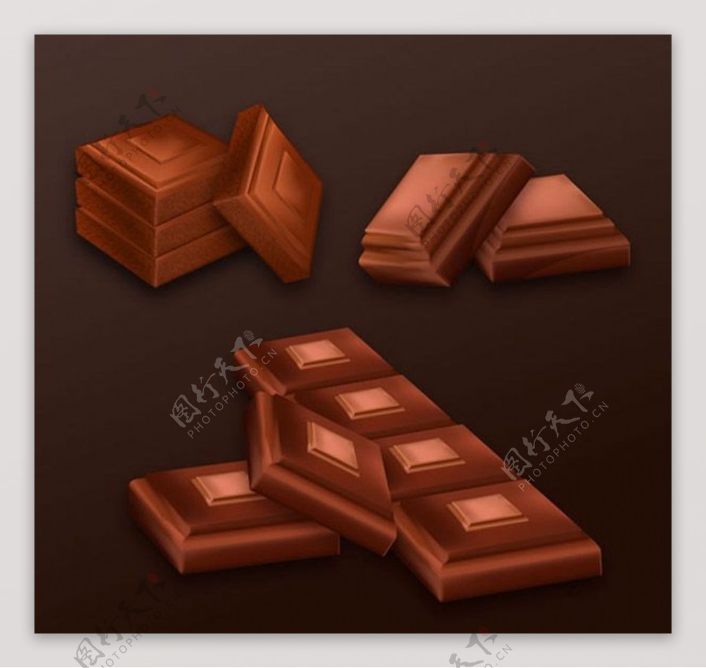 美味巧克力设计矢量素材下载