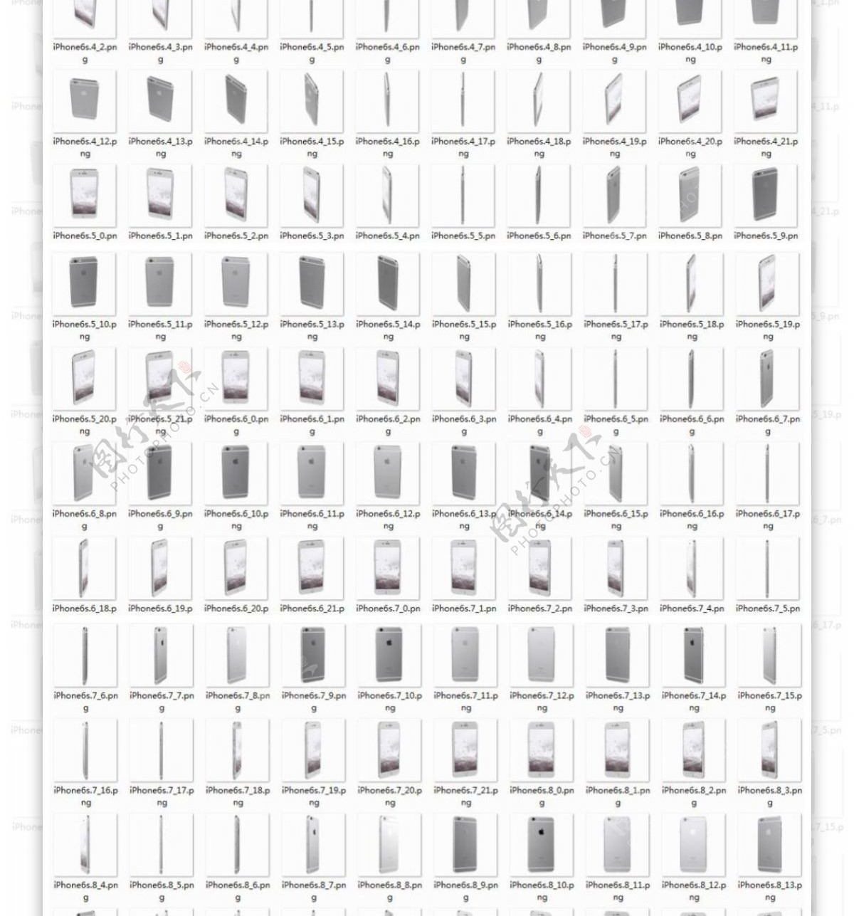 全视角iPhone6s模板合集26