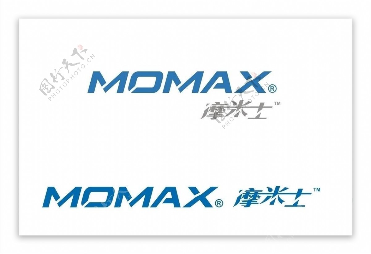 momax摩米士logo标识矢量图图片