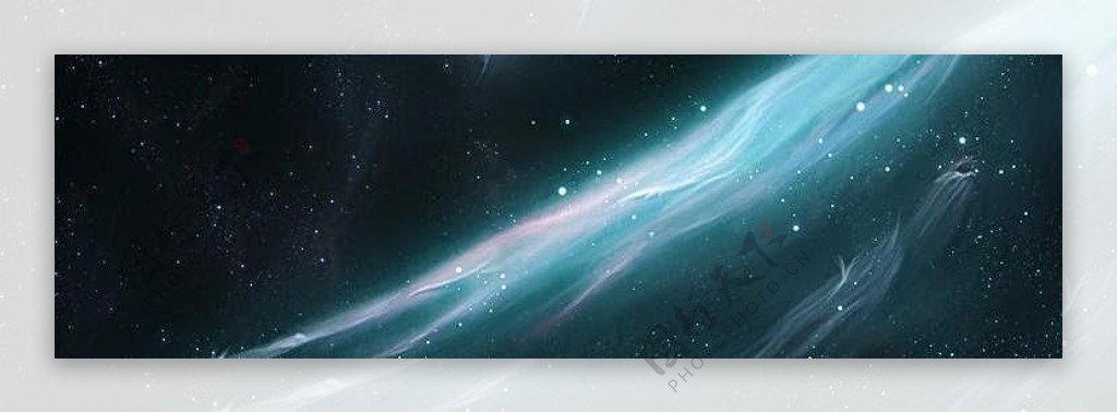 宇宙星空银河背景banner