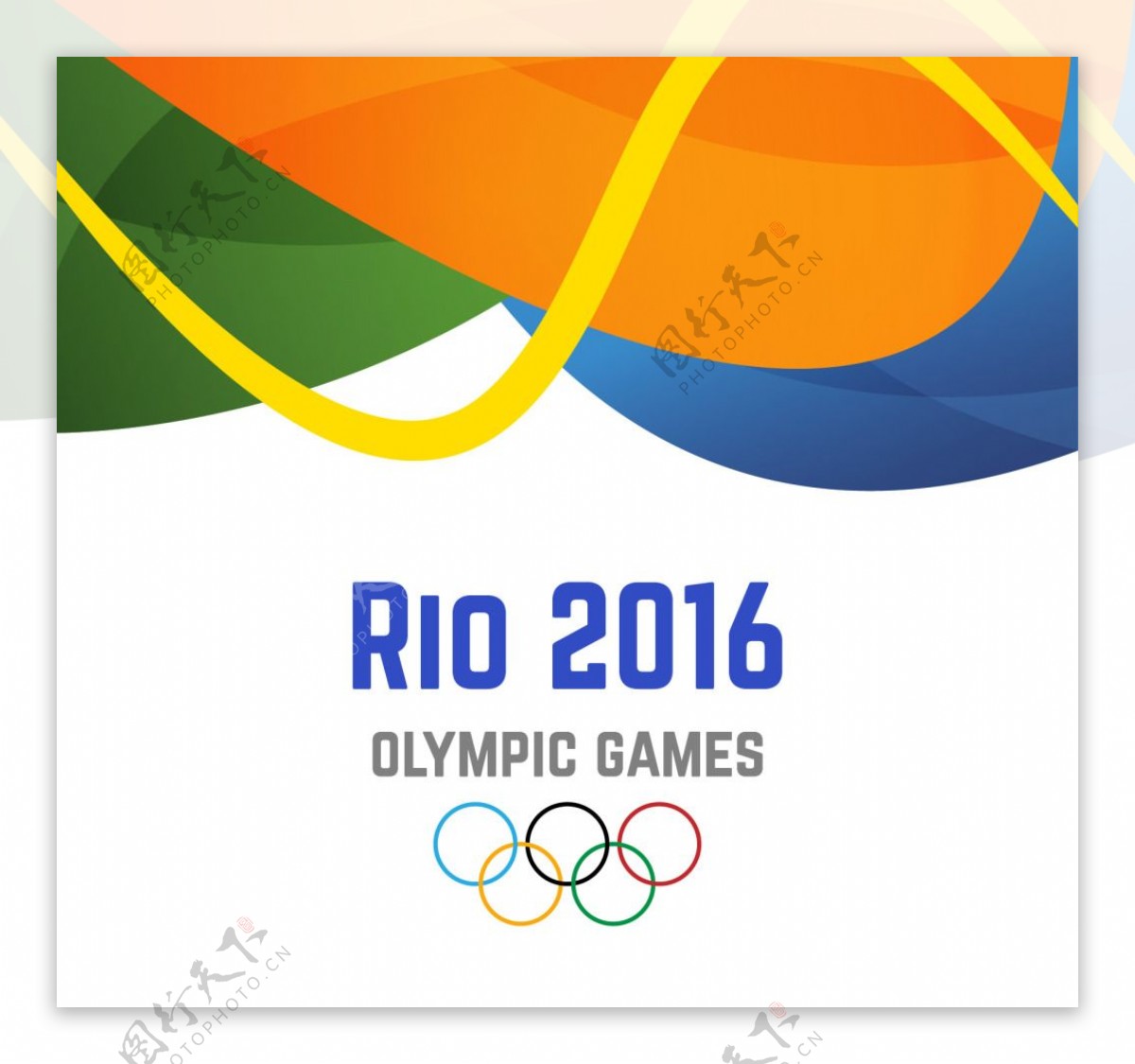 巴西奥运背景素材