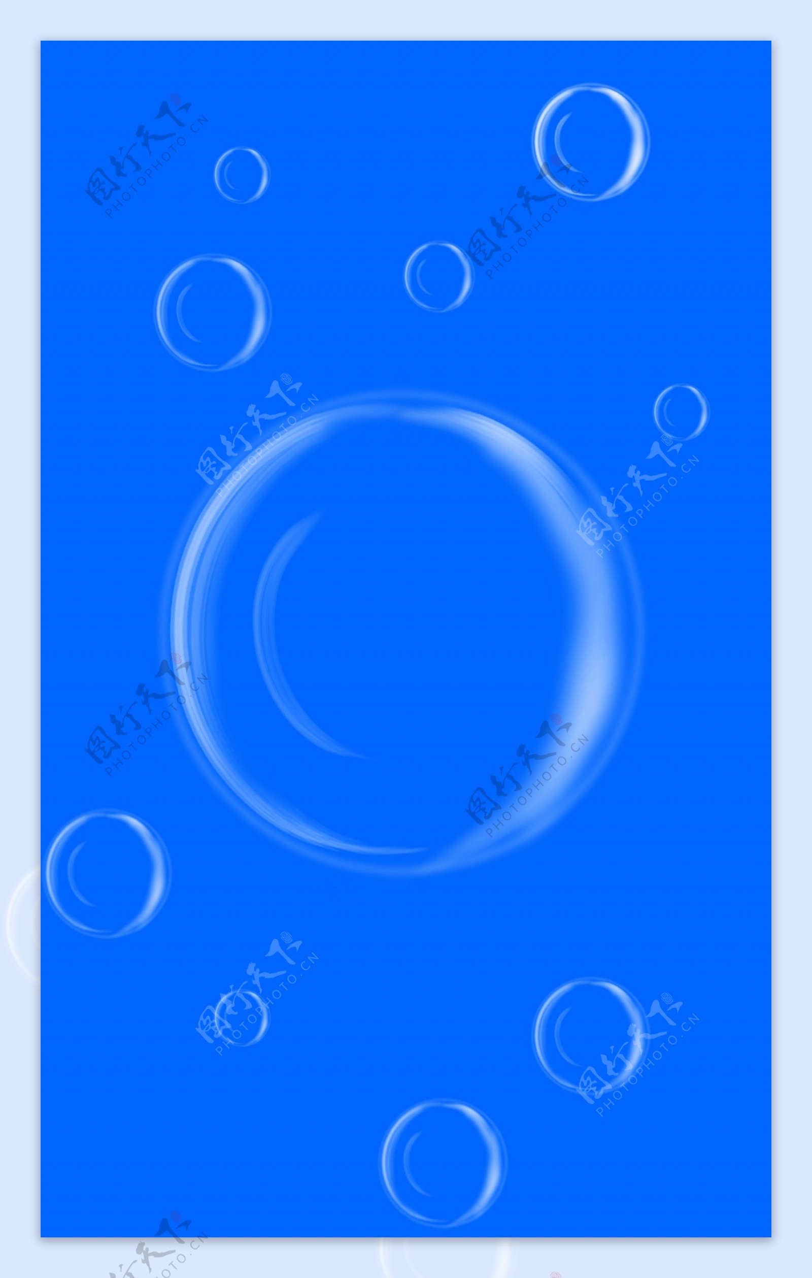 蓝色气泡分子背景图片免费下载 - 觅知网