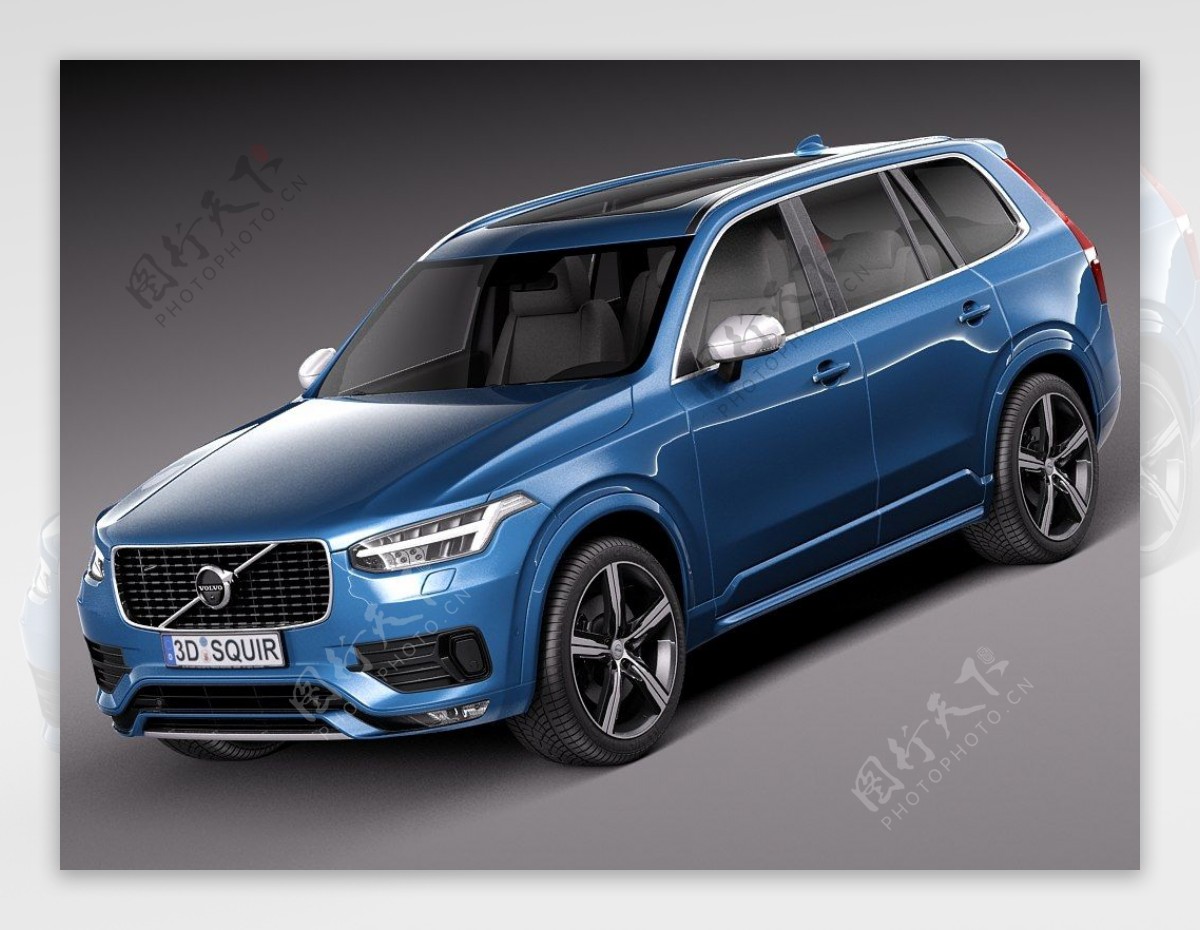 沃尔沃XC90RdesignSUV模型