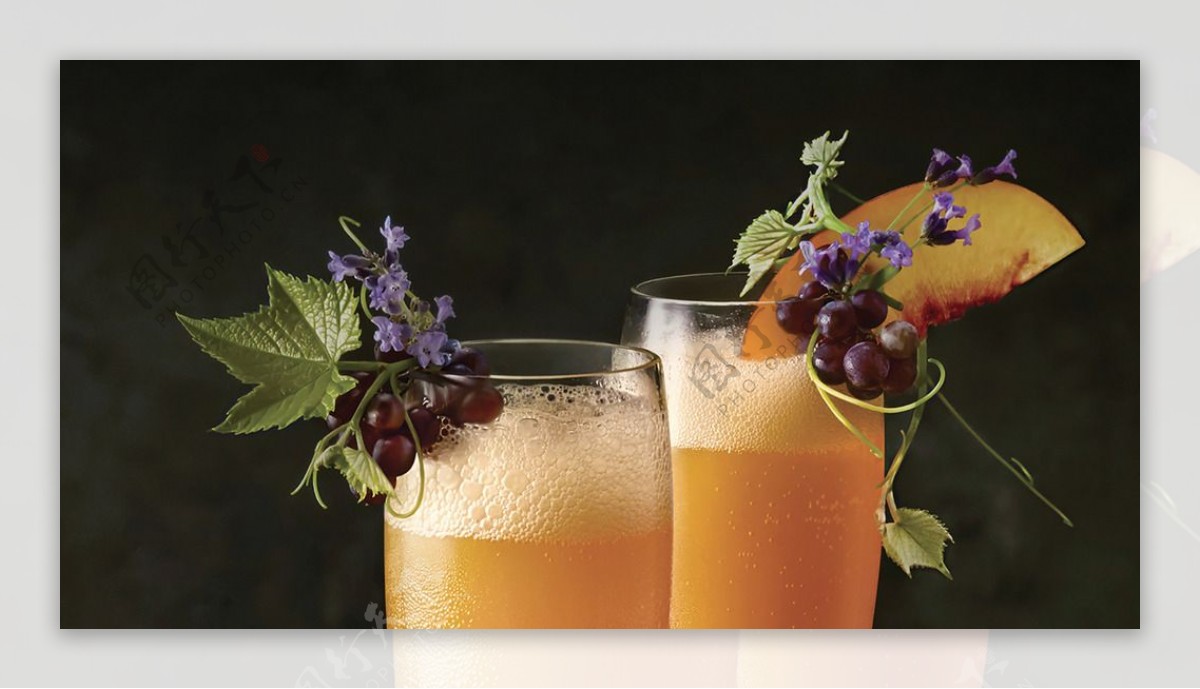 果汁饮料花式造型设计