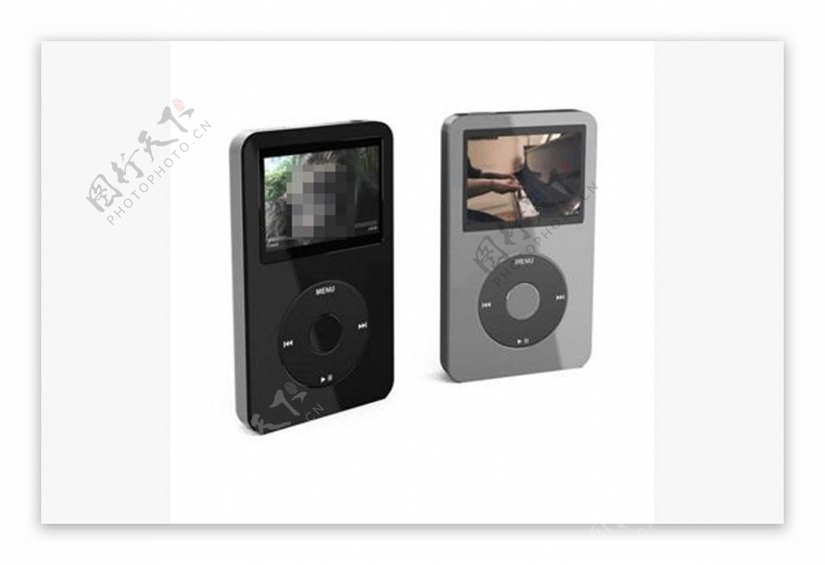 黑色灰色MP3