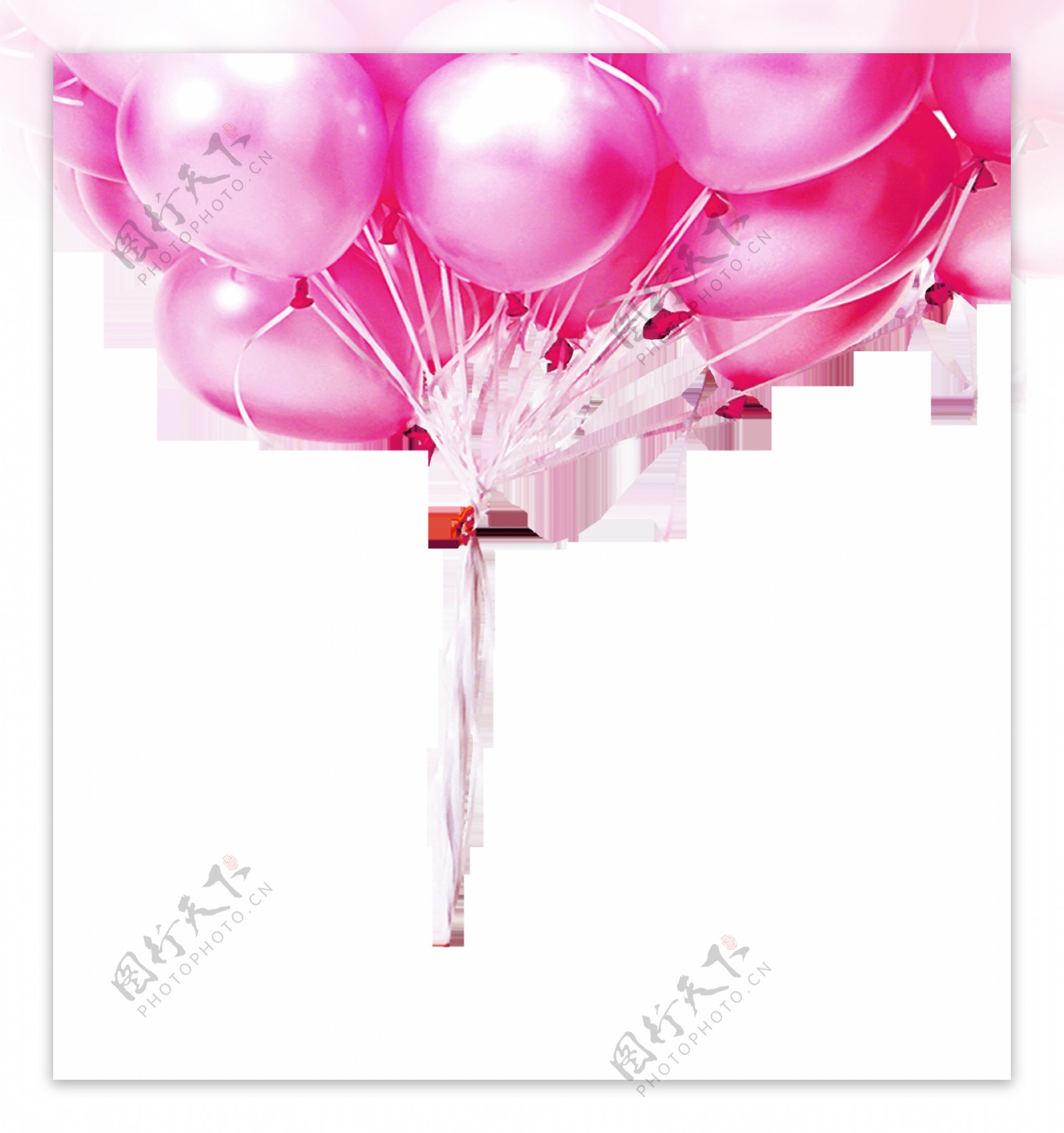粉色气球素材