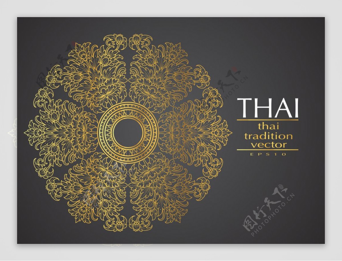泰国传统底纹
