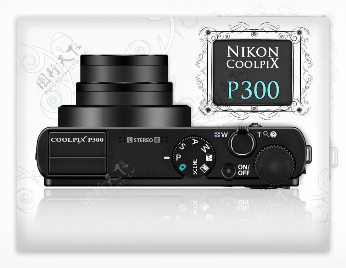 尼康相机icon图标设计