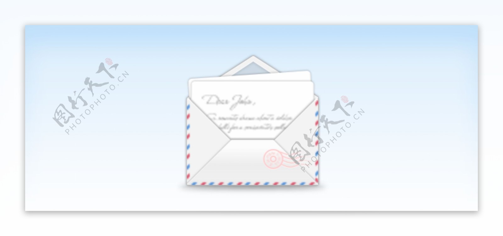 网页邮箱邮件icon图标设计