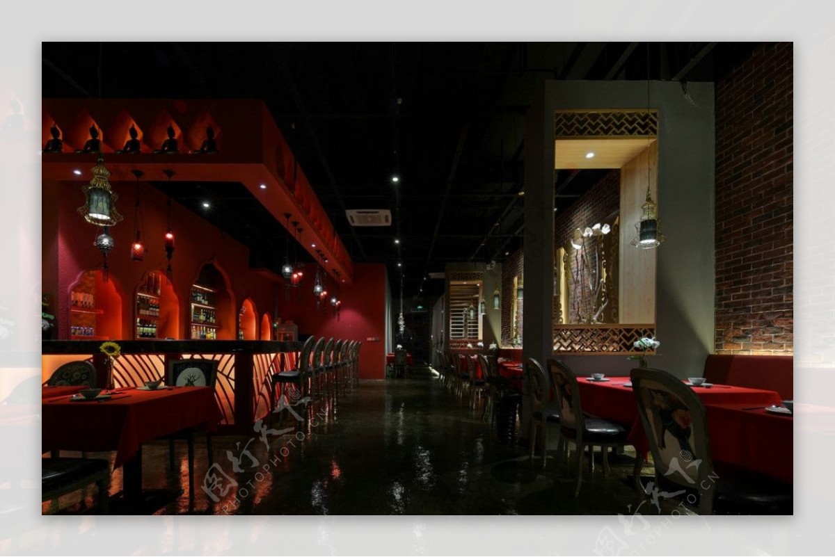 室内餐厅装修效果图设计图片