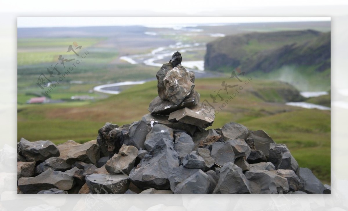 冰岛石碑