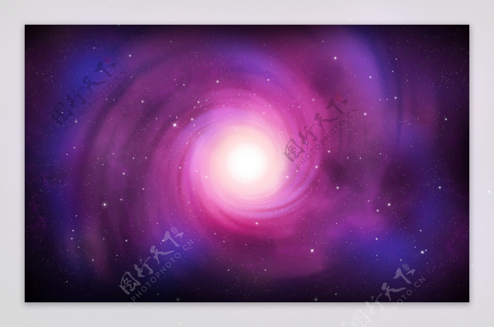 紫色渐变星系背景