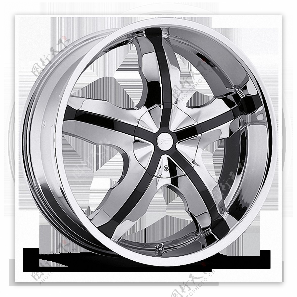 汽车钢圈轮毂免抠png透明图层素材