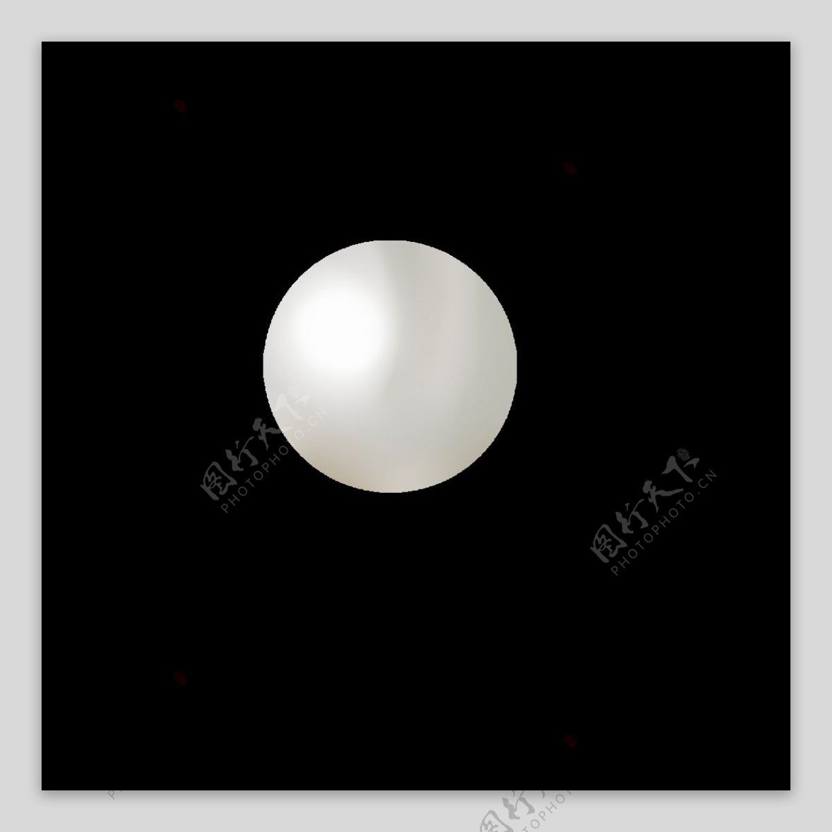 圆形珍珠免抠png透明图层素材