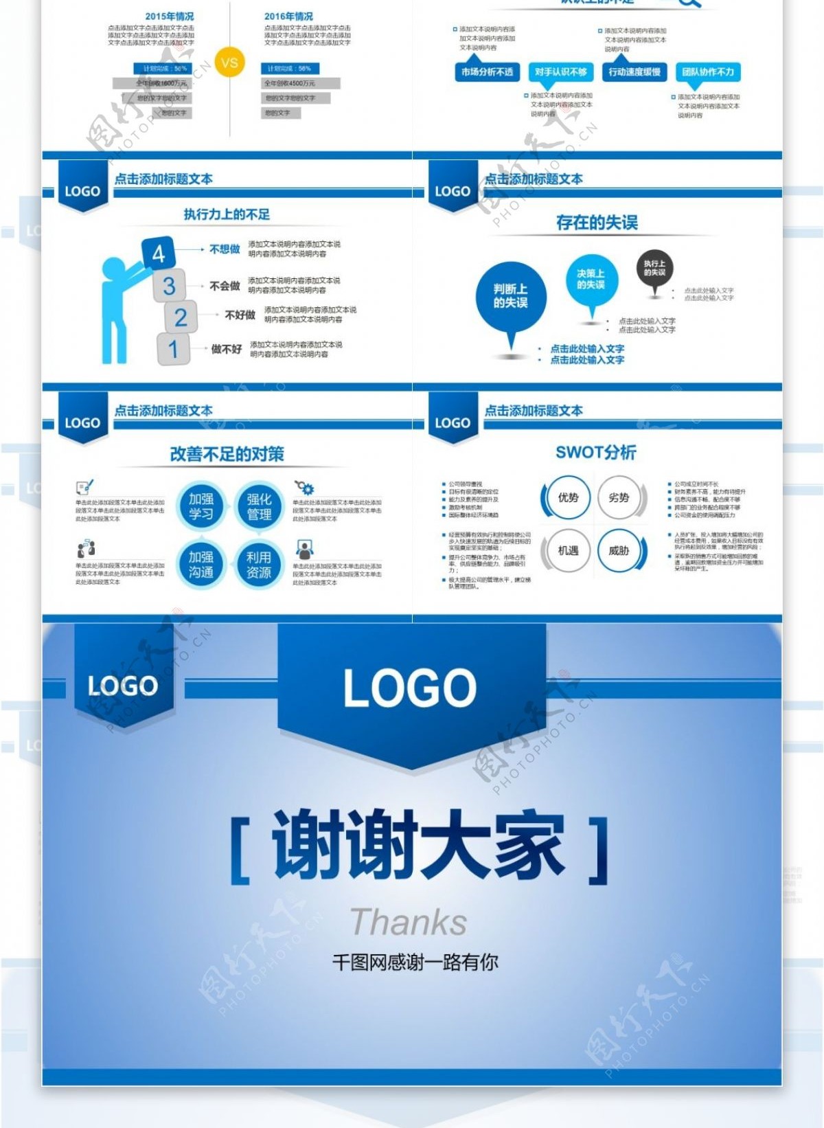 年终总结报告汇总ppt贴图