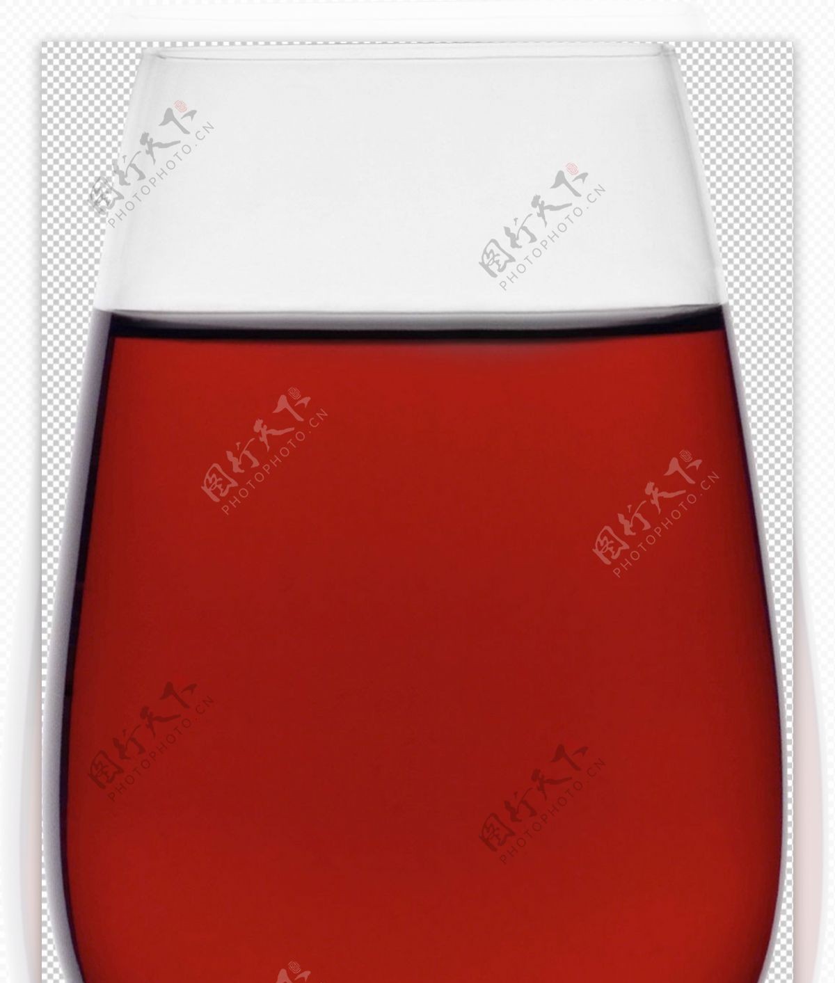 水晶玻璃杯红酒免抠png透明图层素材