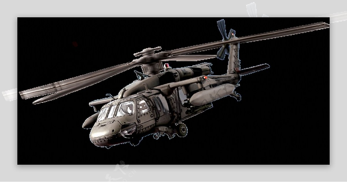 军用武装直升机图片免抠png透明图层素材