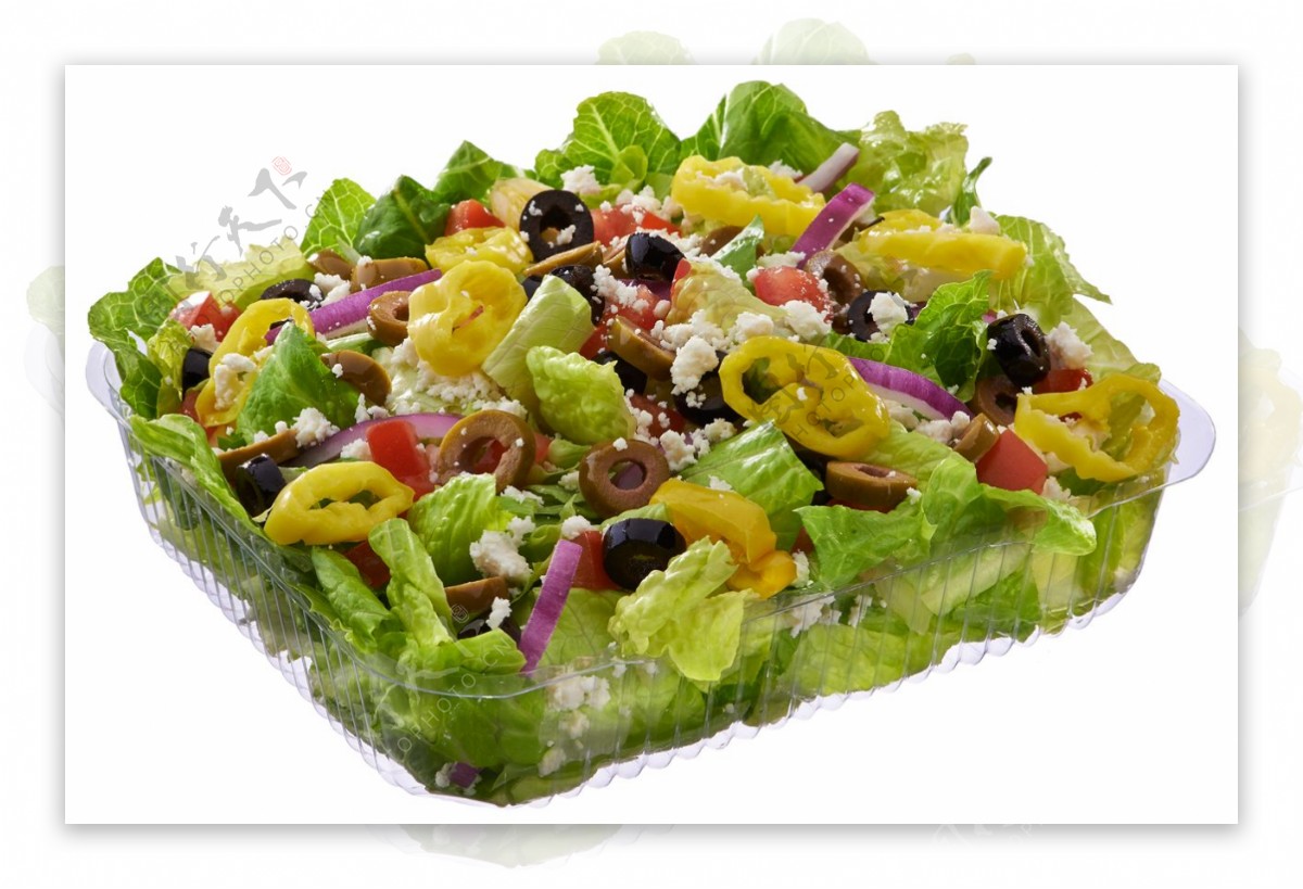 蔬菜沙拉免抠png透明图层素材