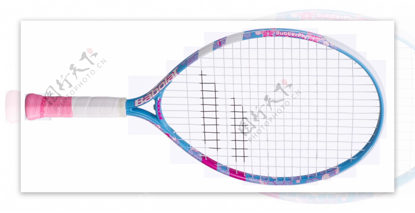 彩色网球拍免抠png透明图层素材