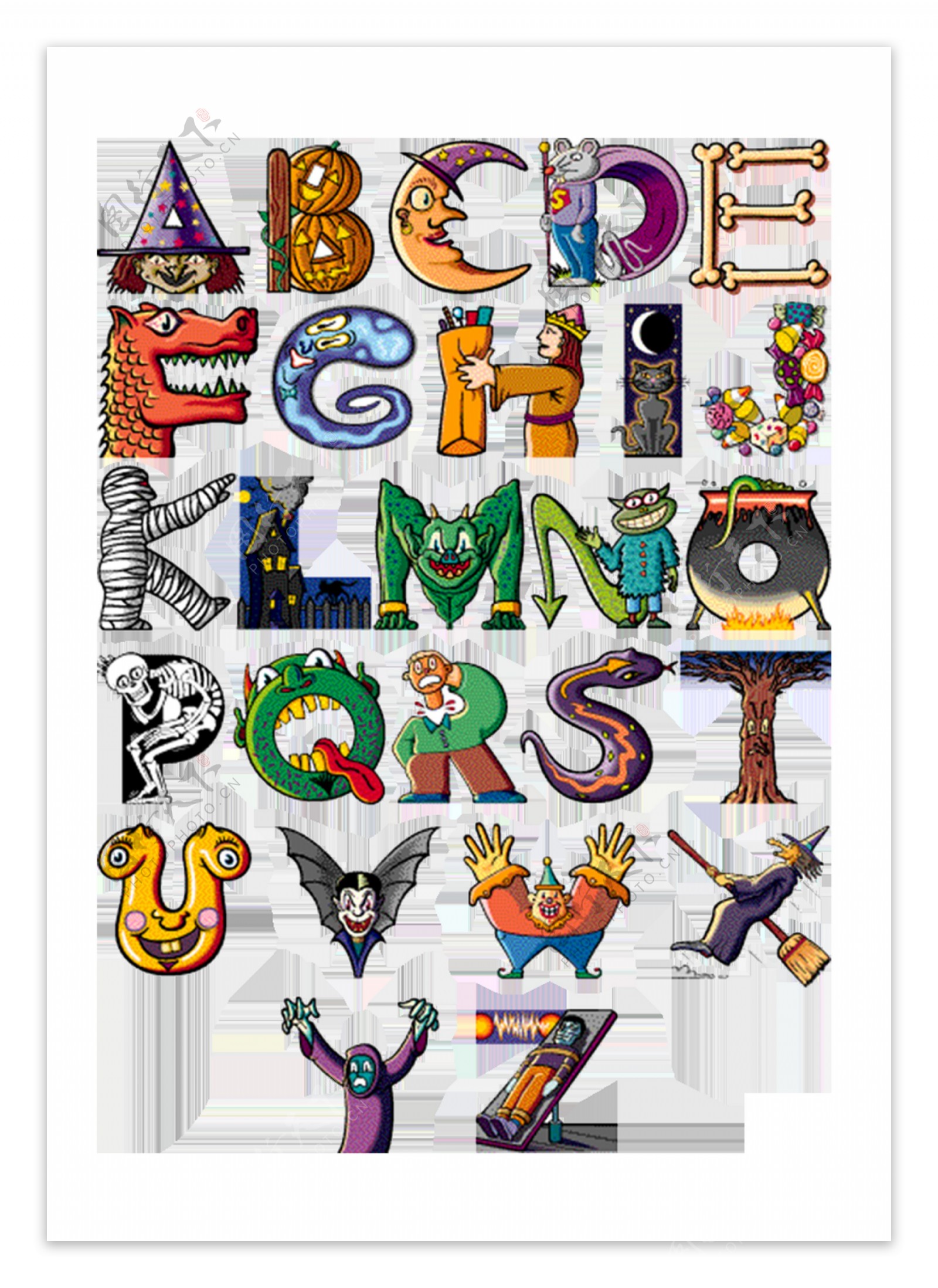 创意字母图案设计|插画|商业插画|阿雅嘿limengya - 原创作品 - 站酷 (ZCOOL)